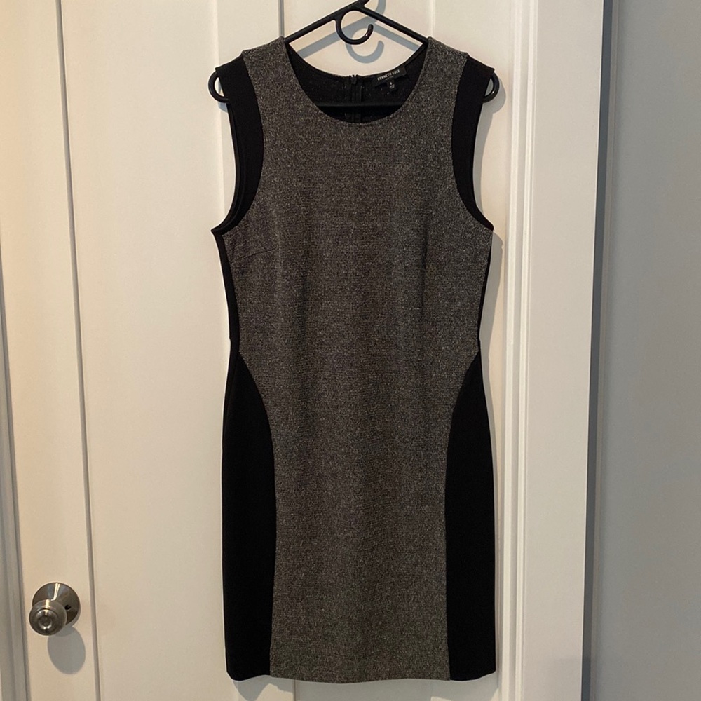 Kenneth Cole Dress. Size 8 black/grey